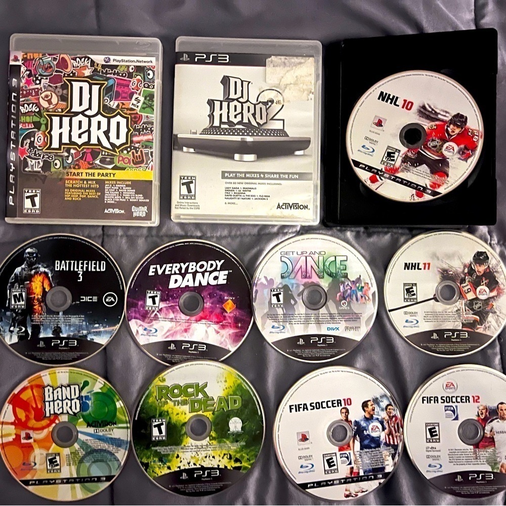 PS3 Games (11) SOLD AS BUNDLE ONLY